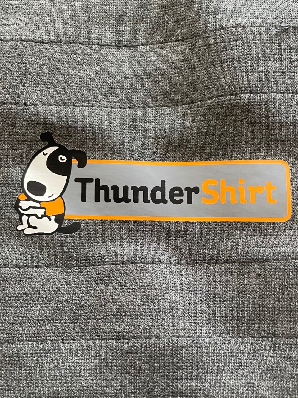 ThunderShirt Calming Dog Vest Anti-Anxiety Dog Wrap Jacket Gray - Size Large
